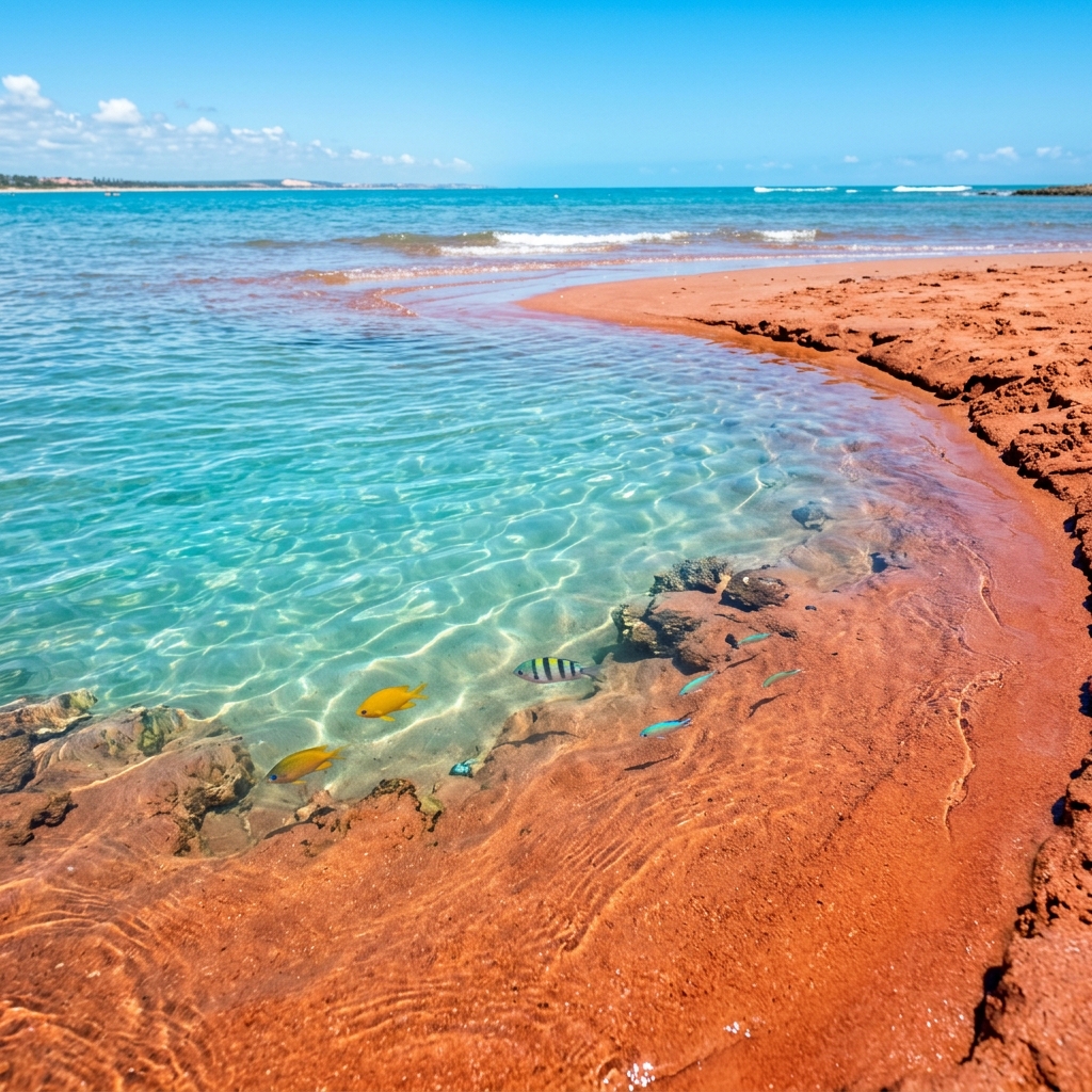 Piscinas Naturais Areia Vermelha